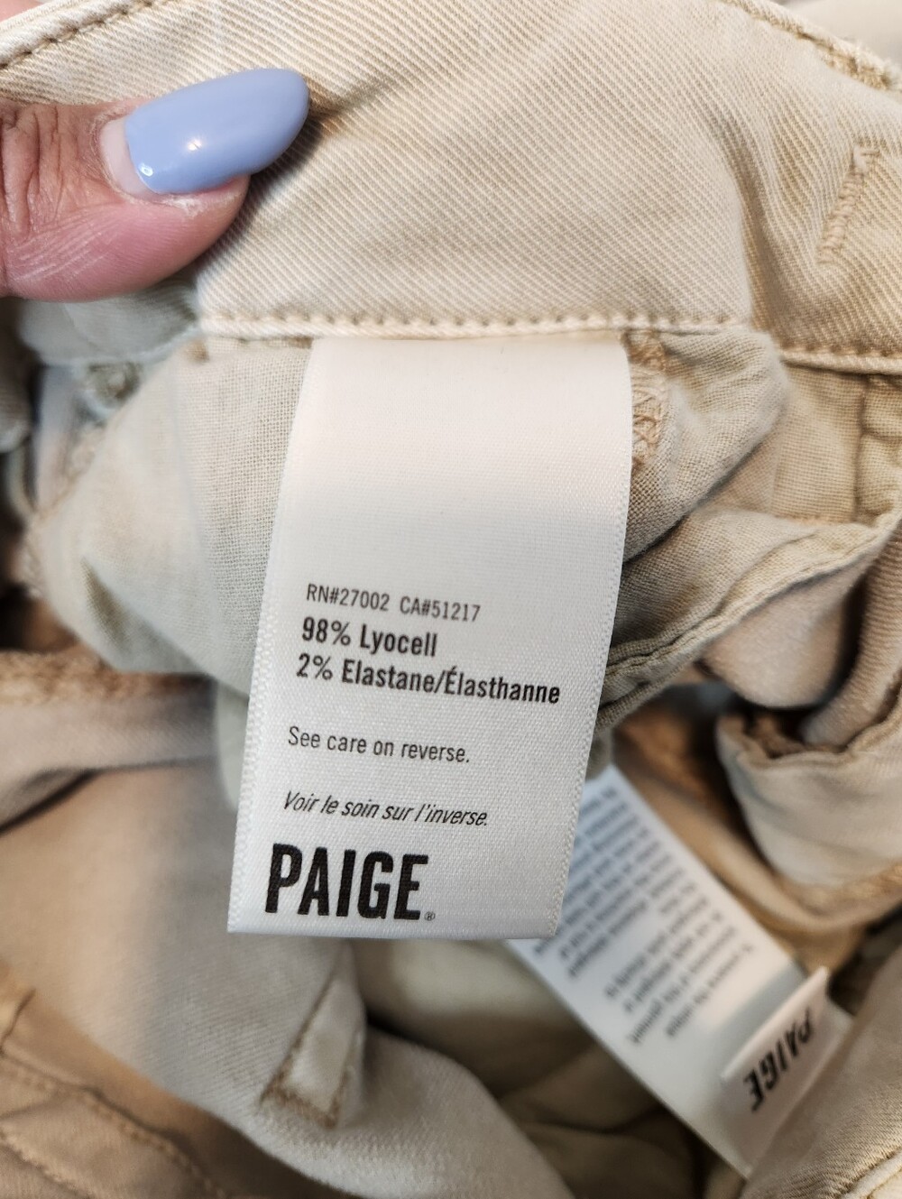 Paige Carly High Rise Wide Leg Weekender Pants Size 30 - Picture 9 of 16
